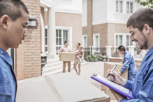 Moving team supporting a home relocation in Putney