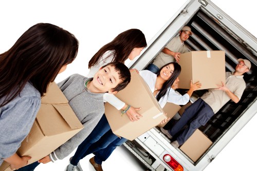 Local man with van service helping with a move in Putney