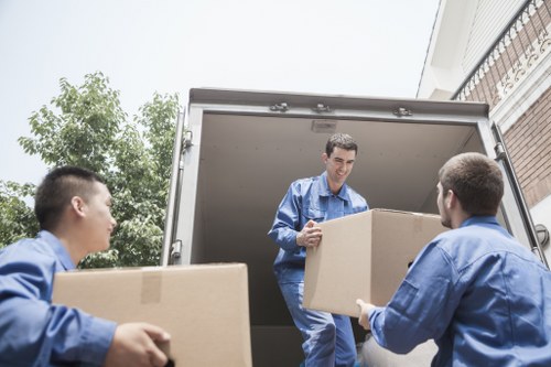 Putney movers transporting household items safely