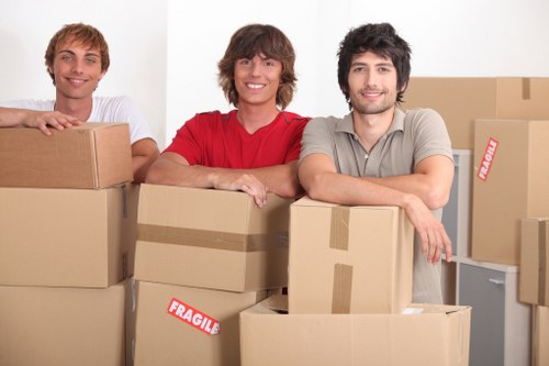 Packing and transport support for office moves in Putney