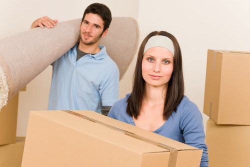 Commercial removals setup for an office move in Putney